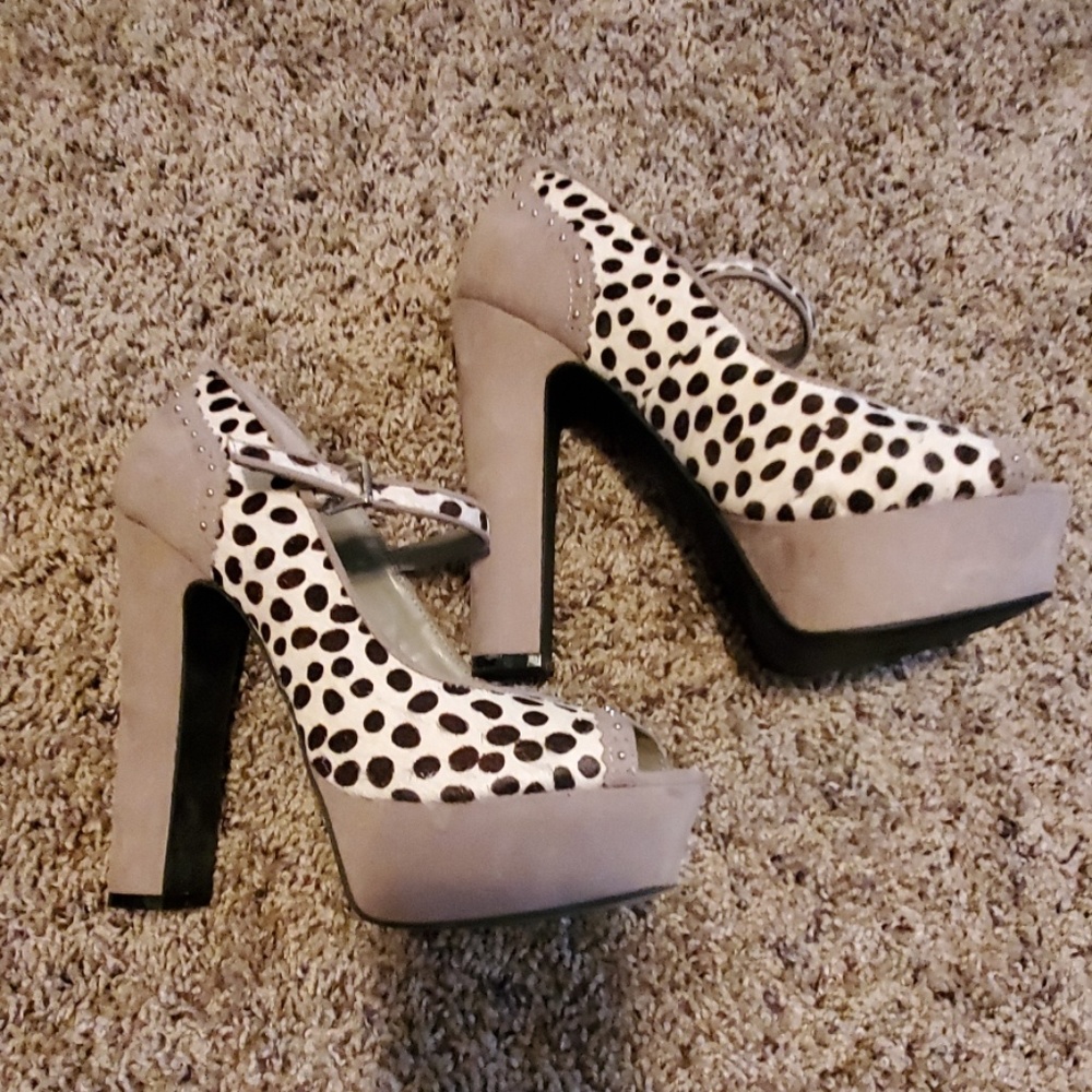 Bebe platform heels